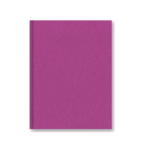 [613312] CUADERNO LAPRIDA AB3 T/D ARAÑA 50H LILA RAYADO