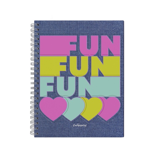 [1206203] CUADERNO MOOVING TAPA DURA A4 96 HOJAS QUITAPESARES