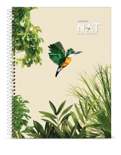[104553] CUADERNO LEDESMA NAT TAPA BLANDA 22X29 70 HOJAS RAYADO