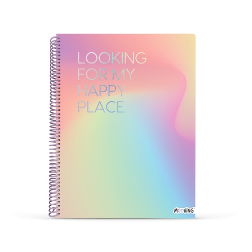 [1208210] CUADERNO MOOVING A4 UNIVERSITARIO 80H PASTEL