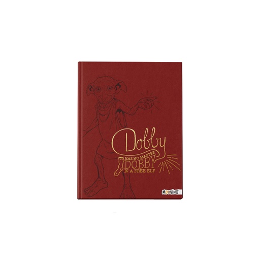 [1203222] CUADERNO MOOVING 16X21 TAPA DURA COSIDO 48 HOJAS HARRY POTTER