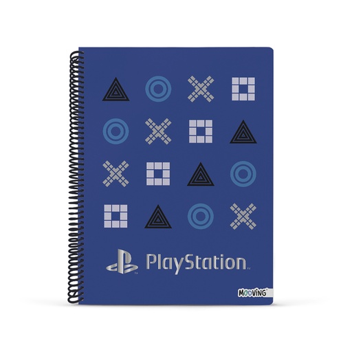 [1208219] CUADERNO MOOVING A4 UNIVERSITARIO 80 HOJAS PLAYSTATION