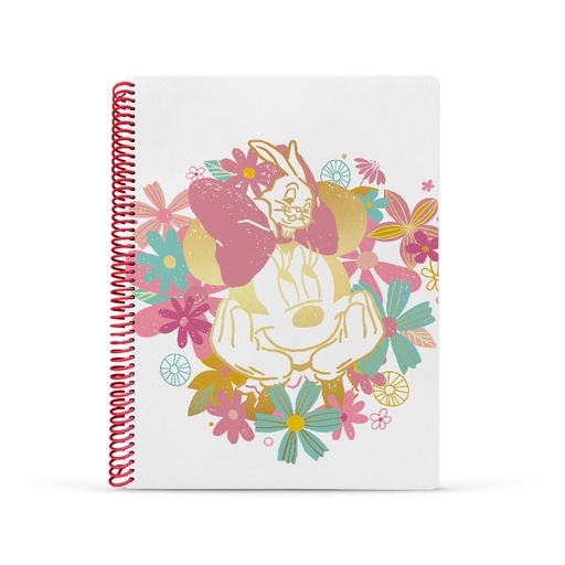 [1212131] CUADERNO MOOVING A4 UNIVERSITARIO 80 HOJAS CUADRICULADO MINNIE MOUSE