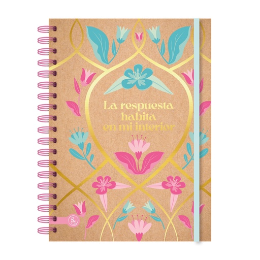 [1002] CUADERNO RY A5 15X21 ANILLADO 80 HOJAS KRAFTY 1002