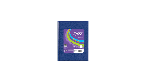[105844] CUADERNO LEDESMA EPICA ARAÑA TAPA DURA 48 HOJAS RAYADO AZUL