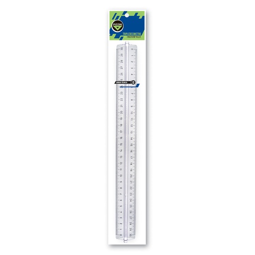 [276430] TRIPLEDECIMETRO PIZZINI 30CM