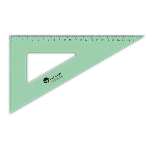 [373225X60] ESCUADRA PIZZINI ESTUDIO 25CM X60º