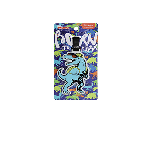 [0758-00643] ETIQUETA WERO PARA MOCHILA TO ROAR/ DINO LIQUIDACION