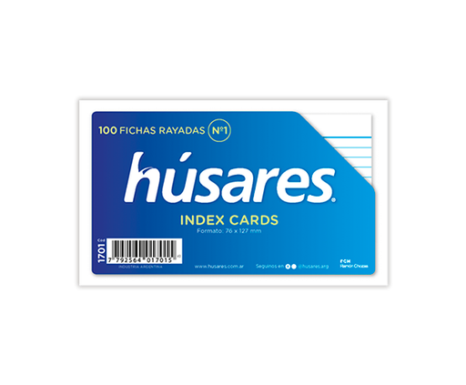 [1701] FICHAS HUSARES RAYADAS Nº1 X100 1701