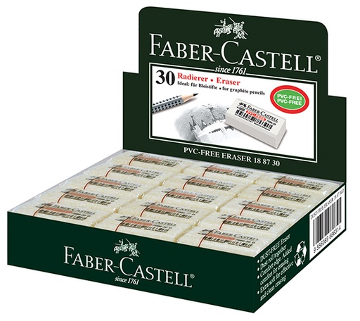 [188730] GOMA FABER ERASER 7086 CAJA X30 LAPIZ