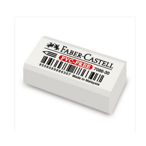 [188730] GOMA FABER ERASER 7086 CAJA X30 LAPIZ