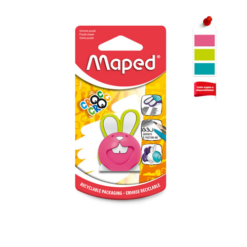 [015801] GOMA MAPED CROC CROC PUZZLE BUNNY X1