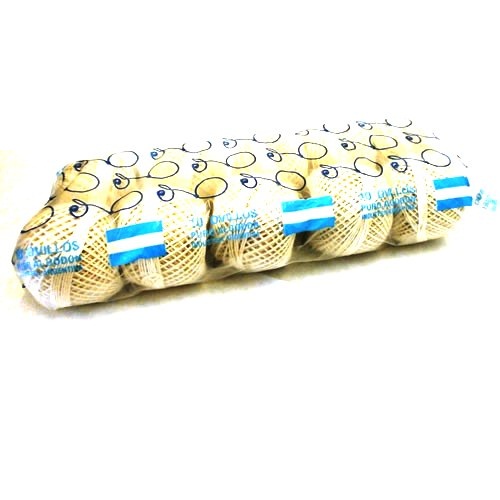 [7011] HILO DE ALGODON CRUDO 30G X10