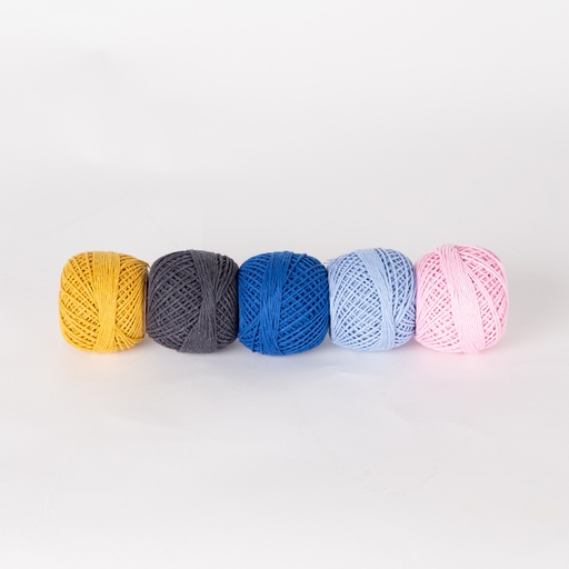 [7017] HILO DE ALGODON COLOR SURTIDO X10
