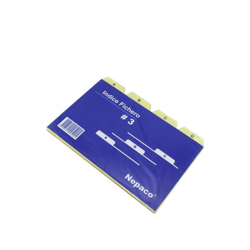 [54022] INDICE FICHERO BROPACO Nº3