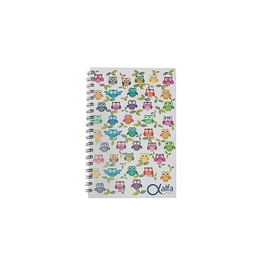 [50110] LIBRETA ALFA Nº 50110 CON ESPIRAL 50H