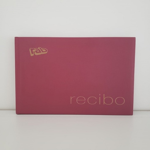 [L2302] LIBRO RAB RECIBO EXPEDIENTE TAPA DURA 2MANOS 200 PAGINAS