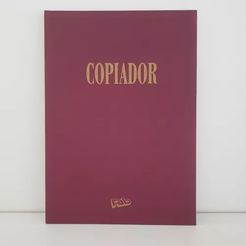 [2636/100] LIBRO RAB COPIADOR TAPA DURA 26X36 100 PAGINAS