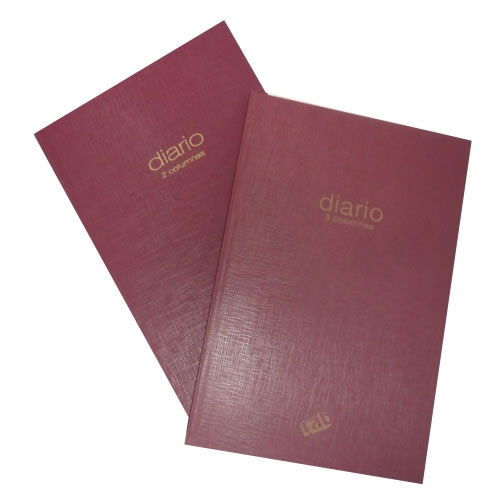 [2225] LIBRO RAB DIARIO TAPA FLEXIBLE 2MANOS 2COLUMNAS