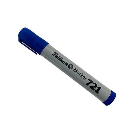[041-721-010] MARCADOR PELIKAN 721 PB X12 AZUL DISCONTINUO