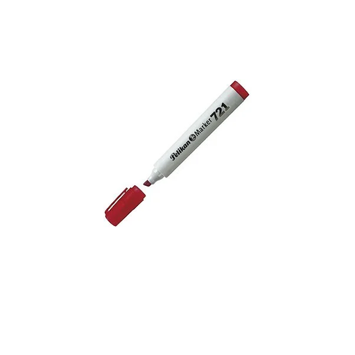 [041-721-030] MARCADOR PELIKAN 721 PB X12 ROJO DISCONTINUO