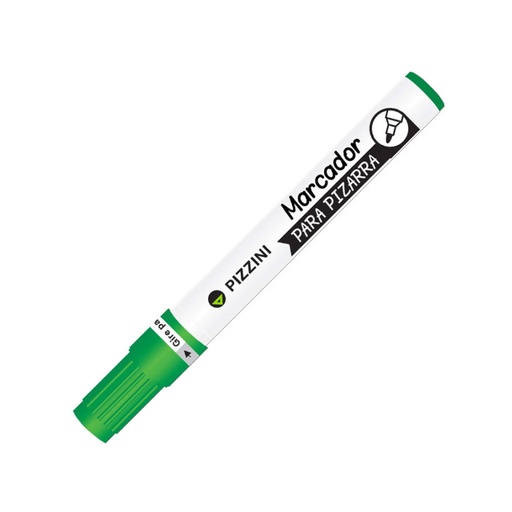 [1250VE] MARCADOR PIZZINI PARA PIZARRA VERDE X12