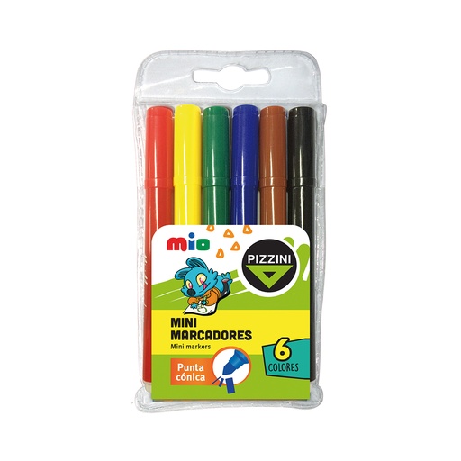 [8306] MARCADOR PIZZINI MIO MINI X 6