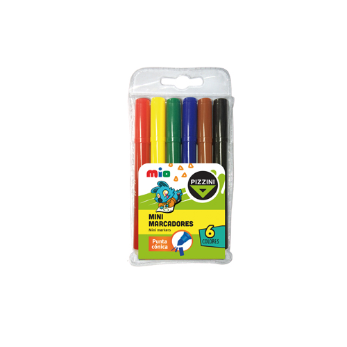[8306] MARCADOR PIZZINI MIO MINI X 6