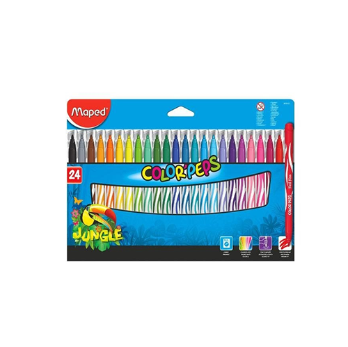 [845422] MARCADOR MAPED COLORPEPS X24 JUNGLE