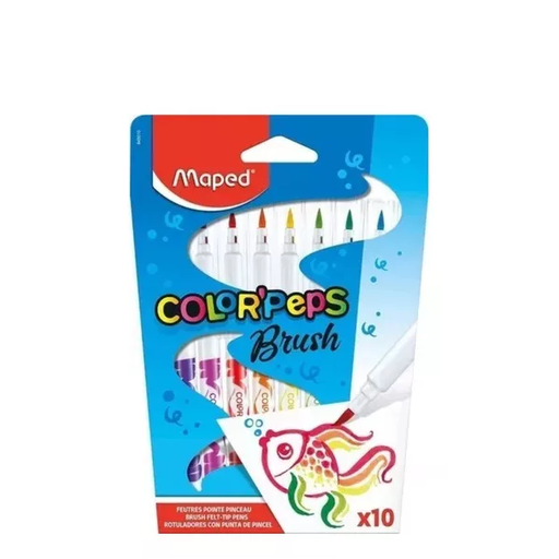 [848010] MARCADOR MAPED COLORPEPS BRUSH X10