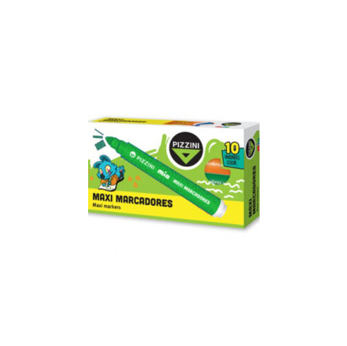 [8100VE] MARCADOR PIZZINI MAXI X10 VERDE