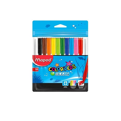 [845724] MARCADOR MAPED COLORPEPS OCEAN X 10 COLORES