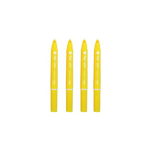[CMJ-C12-005] MARCADOR FILGO ESCOLAR JUMBO X12 AMARILLO
