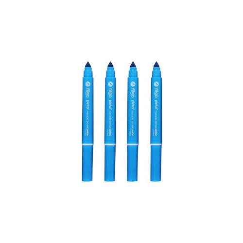 [CMJ-C12-010] MARCADOR FILGO ESCOLAR JUMBO X12 CELESTE