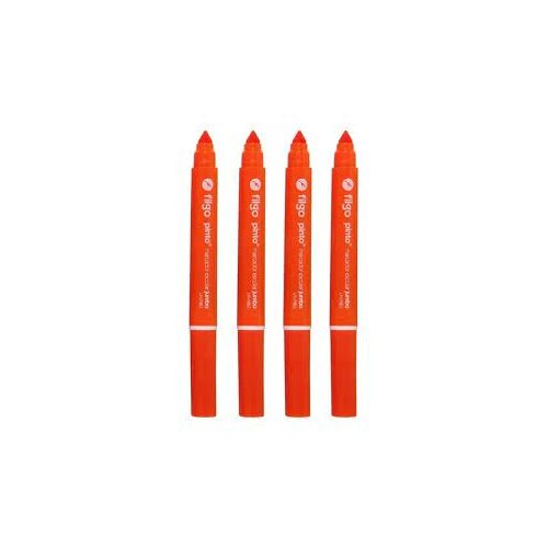 [CMJ-C12-006] MARCADOR FILGO ESCOLAR JUMBO X12 NARANAJA