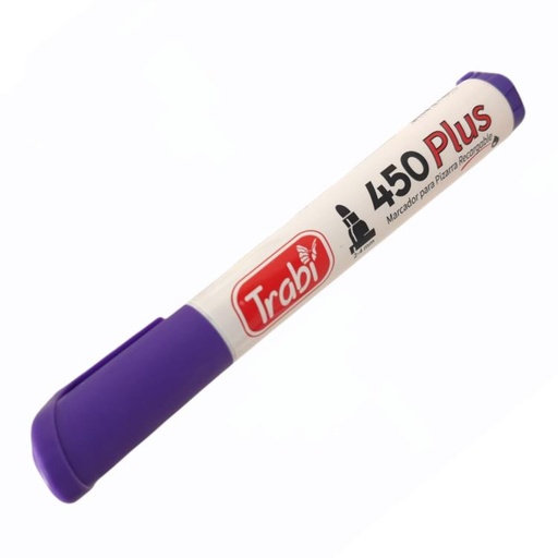 [TR9520] MARCADOR TRABI 450 X12 VIOLETA PARA PIZARRA
