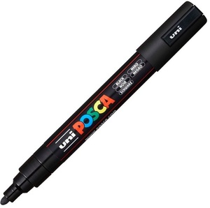 [MUNPC5M] MARCADOR UNI POSCA PC-5M NEGRO