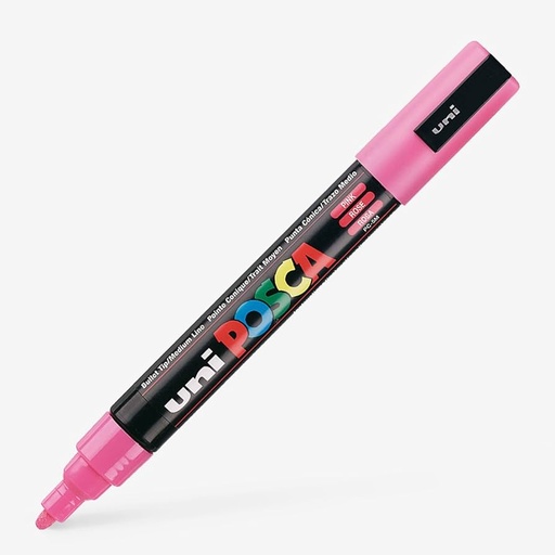 [MUNPC5M] MARCADOR UNI POSCA PC-5M ROSA