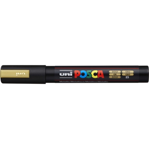 [MUNPC5M] MARCADOR UNI POSCA PC-5M ORO