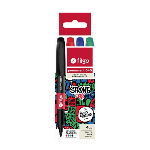 [PM040-E4-CLA] MARCADOR FILGO 040 X4 CLASICO