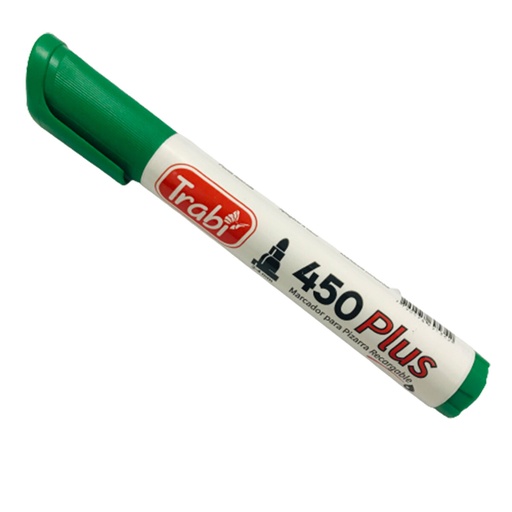 [TR9534] MARCADOR TRABI 450 X1 VERDE PARA PIZARRA