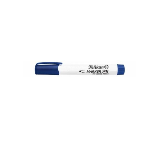 [30292120] MARCADOR PELIKAN 741 X10 AZUL PARA PIZARRA