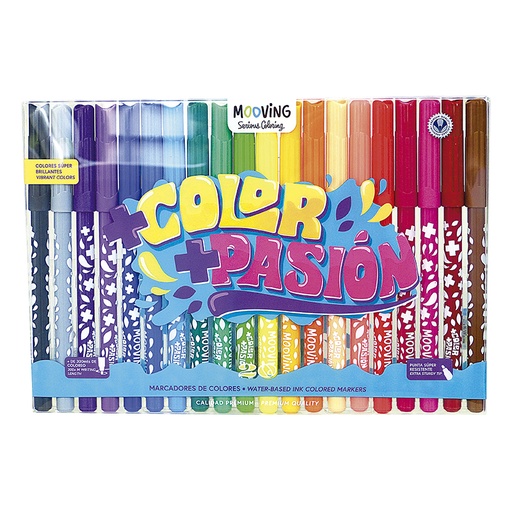 [3021020] MARCADOR MOOVING COLORES X20