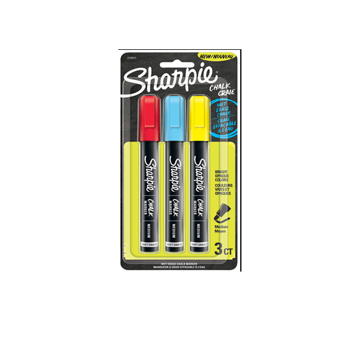 [2176002] MARCADOR SHARPIE CHALK X3 SURTIDO