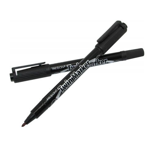 [11471] MARCADOR REXON TWIN MARKER X12 PERMANENTE