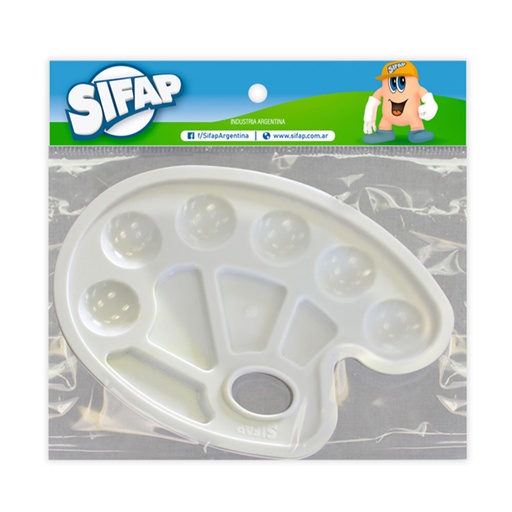 [90606] MEZCLADOR SIFAP PARA TEMPERA OVALADO 10 CAVIDADES