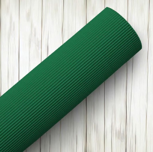 [1603013] MICROCORRUGADO 50X70CM LISO VERDE OSCURO