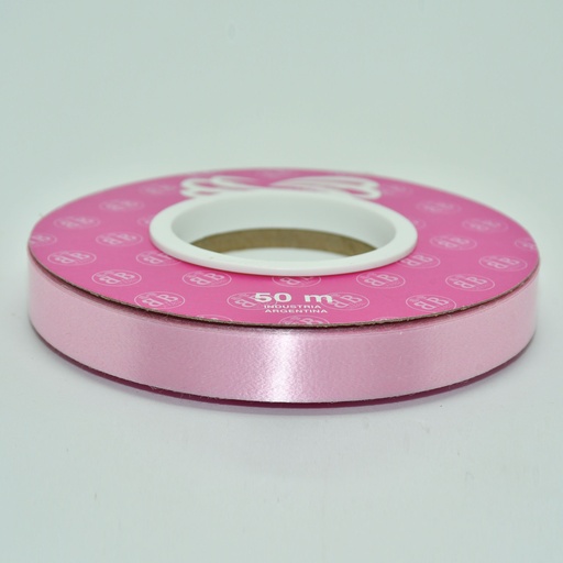 [00039ROS] CINTA PARA MOÑO LISA 12MMX50MTS ROSA