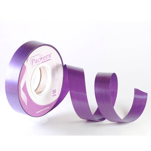 [00040VIO] CINTA PARA MOÑO LISA 20MMX50MTS VIOLETA