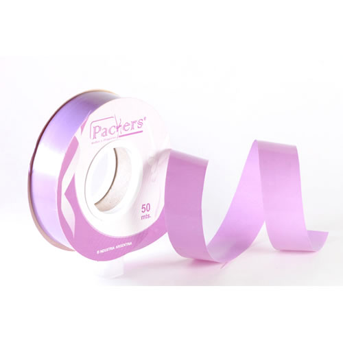 [00040LIL] CINTA PARA MOÑO LISA 20MMX50MTS LILA